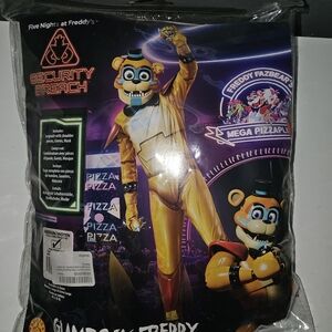 Glamrock Freddy Costume in Gold and Black